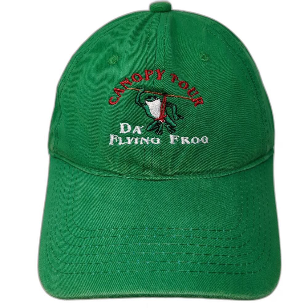 Klasiko Baseball Cap Green One Size Canopy Tour Da Flying Frog Nicaragua Hat